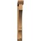 Ekena Millwork Balboa Slat Rough Sawn Bracket w/ Offset Brace, Western Red Cedar, 6"W x 48"D x 48"H BKT0604X48X48BOA06RWR - alternate 2